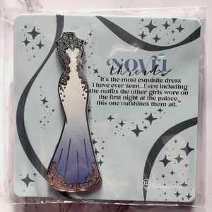 Girls Of Paper And Fire, Dress Pin, Blissfully, Novel Threads, Illumicrate